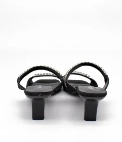 Stunning Slip On Diamante Heels