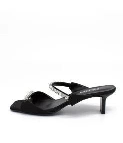 Stunning Slip On Diamante Heels