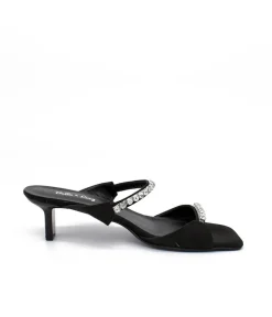 Stunning Slip On Diamante Heels