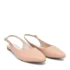 Stylish Beige Slingback Flats