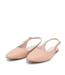 Stylish Beige Slingback Flats