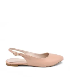 Stylish Beige Slingback Flats