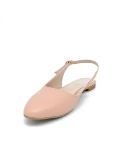 Stylish Beige Slingback Flats