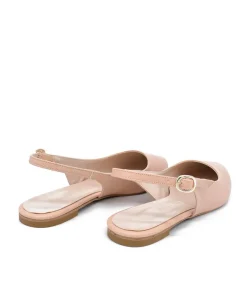 Stylish Beige Slingback Flats