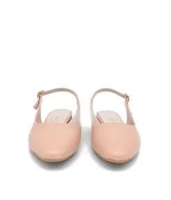 Stylish Beige Slingback Flats