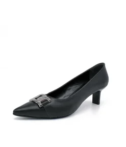 Stylish Black Link Heels