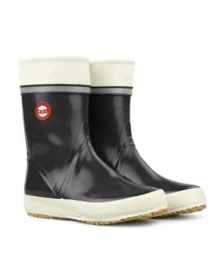Stylish HAI Black Rubber Boots