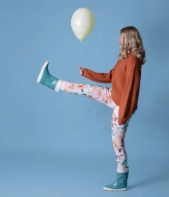 Stylish HAI Leaf Green Rubber Boots