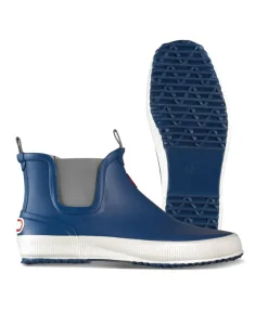 Stylish HAI LOW Blue Rubber Boots