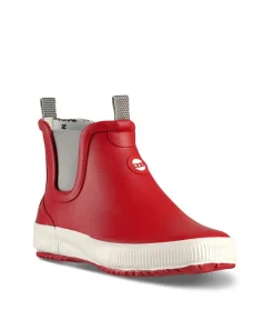 Stylish HAI LOW Dark Red Rubber Boots