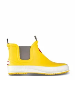 Stylish HAI LOW Yellow Rubber Boots