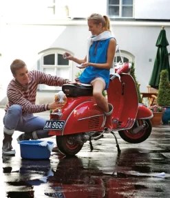 Stylish HAI Red Rubber Boots
