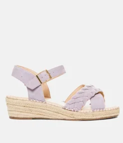 Stylish Malva Suedette Midi Wedges