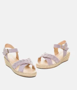 Stylish Malva Suedette Midi Wedges