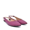 Stylish Purple Slingback Flats