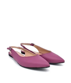 Stylish Purple Slingback Flats