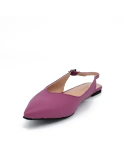Stylish Purple Slingback Flats