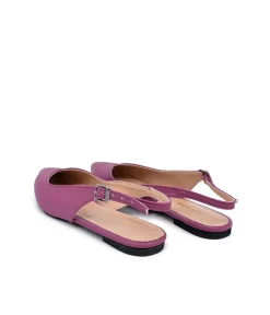 Stylish Purple Slingback Flats