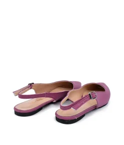 Stylish Purple Slingback Flats