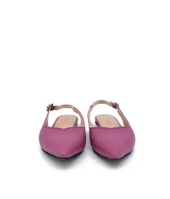 Stylish Purple Slingback Flats