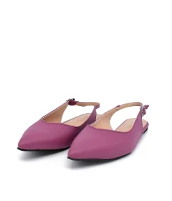 Stylish Purple Slingback Flats