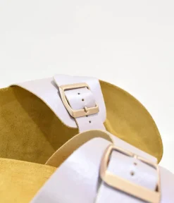 Super Cute Lilac Slides