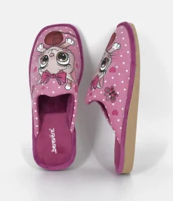 Super Cute Pink Kitten Slippers