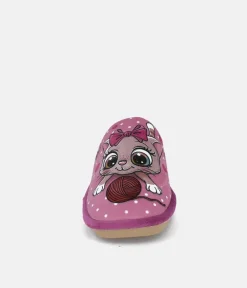 Super Cute Pink Kitten Slippers
