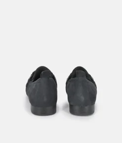 Tamaris Beautiful Navy Suede Loafers