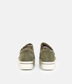 Tamaris Chunky Khaki Comfort Shoes