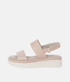 Tamaris Comfort Fit Beige Wedge Sandals
