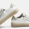 Tamaris Comfortable White Leather Trainers