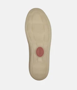 Tamaris Comfortable White Leather Trainers