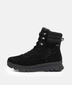 Tamaris Cosy Black Winter Boots
