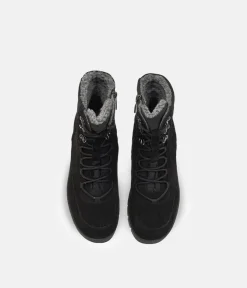 Tamaris Cosy Black Winter Boots