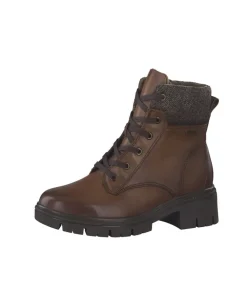Tamaris Fashionable Chestnut Ankle Boots