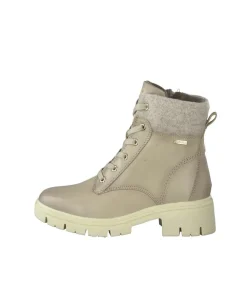 Tamaris Fashionable Ivory Ankle Boots