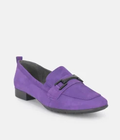 Tamaris Gorgeous Purple Suede Shoes
