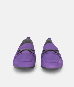 Tamaris Gorgeous Purple Suede Shoes