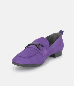 Tamaris Gorgeous Purple Suede Shoes