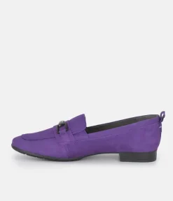 Tamaris Gorgeous Purple Suede Shoes