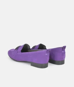 Tamaris Gorgeous Purple Suede Shoes