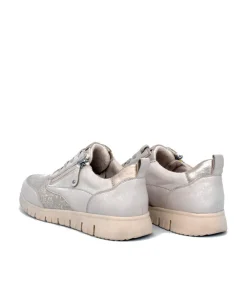 Tamaris Ivory Combi Comfort Trainers