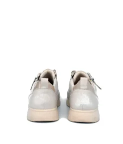 Tamaris Ivory Combi Comfort Trainers