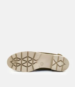 Tamaris Khaki Chelsea Style Ankle Boots