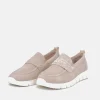 Tamaris Sporty Beige Slip On Trainers
