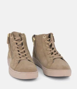 Tamaris Sporty Taupe Casual Booties