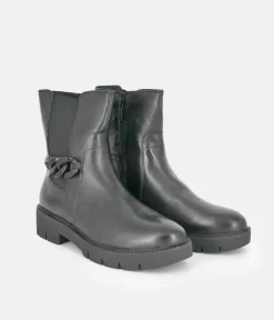 Tamaris Stylish Black Ankle Boots