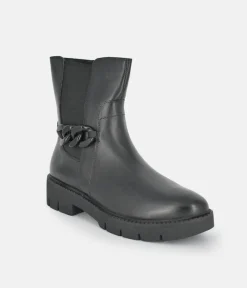 Tamaris Stylish Black Ankle Boots