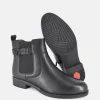 Tamaris Stylish Black Chelsea Style Ankle Boots